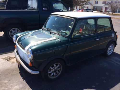 1967 mini cooper cooper, hatchback, green, auto 1.3l rhd