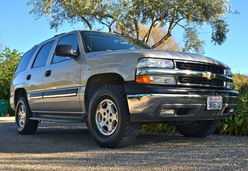 2004 chevy tahoe ca vehicle ls 2wd 2 owners only 106k miles newer all terrains