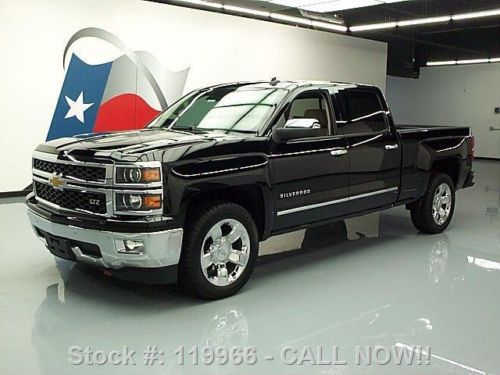 2014 chevy silverado 1500 ltz crew sunroof nav 20&#039;s 6k texas direct auto