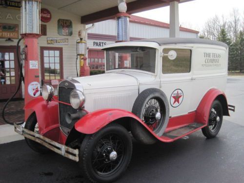 Very rare 1931 ford model a deluxe delivery project, needs restoration