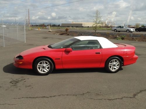 1995 chevy camaro z28 convertible &#034;one owner&#034; 25,000 original miles