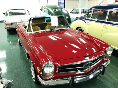 1969 mercedes benz 280sl 4 speed manual with a/c
