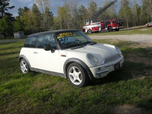 2003 mini cooper leather auto sun roof loaded 149k fun little car NO RESERVE, image 3