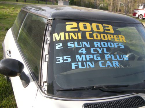 2003 mini cooper leather auto sun roof loaded 149k fun little car NO RESERVE, image 18