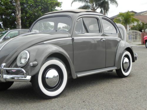 1956 oval window ragtop beetle!!!just redone....gorgeous!!!!