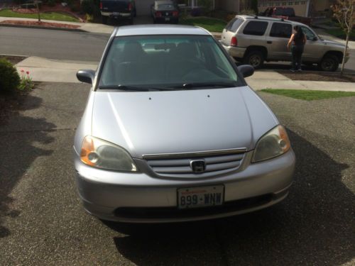 2002 HONDA CIVIC DX 1.7L 4-DOOR 5 SPEED MANUAL, image 2