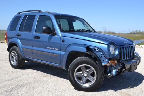 04 jeep liberty &#034;columbia&#034; minor damage ez-fix, prior salvage title &#034;no reserve&#034;