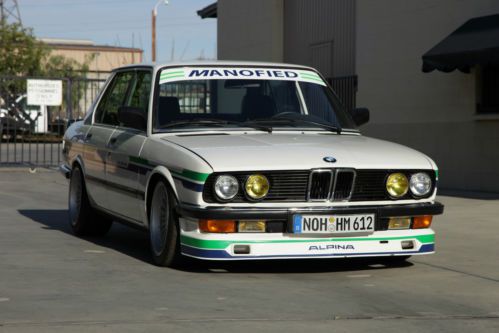 1988 BMW 535i  E28 ALPINA B9 INSPIRED  BY MANOFIED RACING SER: 012, US $32,500.00, image 5