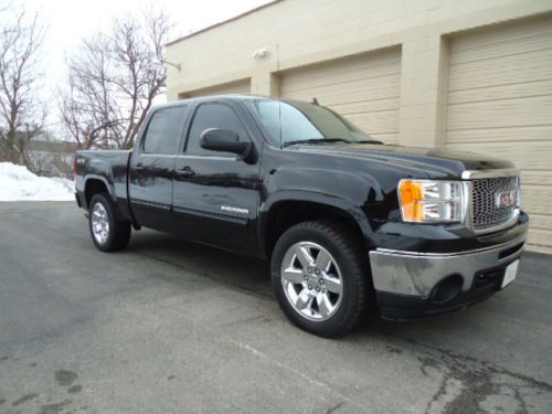 2013 gmc sierra 1500 slt crew cab 4x4/1owner!loaded!sunroof!backup cam!wow!look!