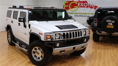 2008 hummer h2 luxury for sale~rare white/sedona~loaded~only 6,960 miles!!