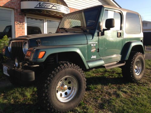 1999 jeep wrangler sahara 4x4 tj v8 ford 302 5.0