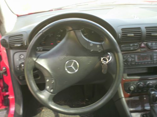 Arrest me Red C240 ,clean car ,4 doors, sun roof, amg rims & new 245 45 17's, image 5