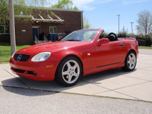 Mercedes benz slk 230 kompressor amg sport roadster convertible