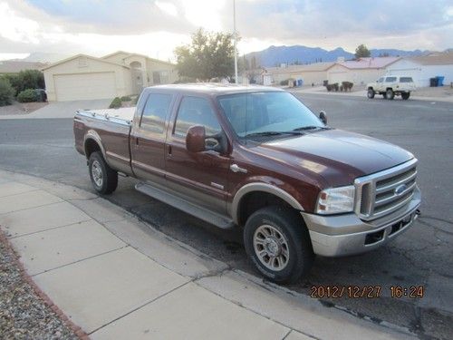 2006 ford f-350 super duty king ranch crew cab pickup 4-door 6.0l