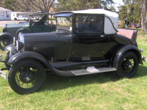 1929 ford model a sport coupe