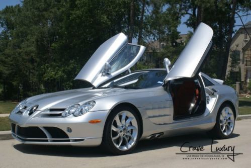 Mercedes benz slr amg red leather loaded low miles buy today 7 in stock.