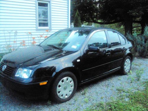 2003 black volkswagen jetta tdi  great gas mileage; no rust - ca car