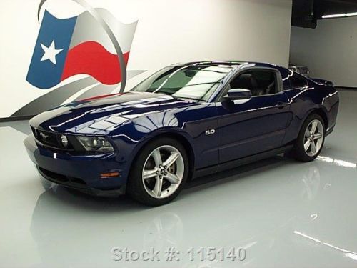 2011 ford mustang gt 5.0l 6-speed nav glass roof 38k mi texas direct auto