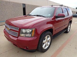 2007 chevrolet tahoe ltz 4x4 moonroof-second row buckets-carfax certified