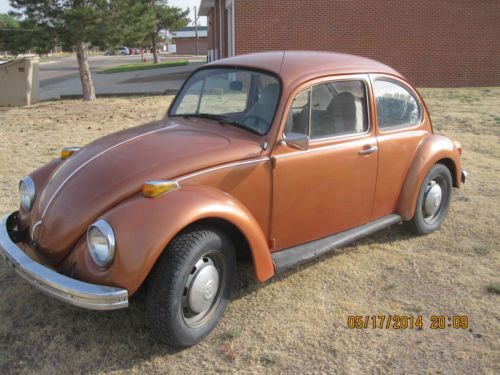 1973 volkswagen beetle vw 1600cc  no rust