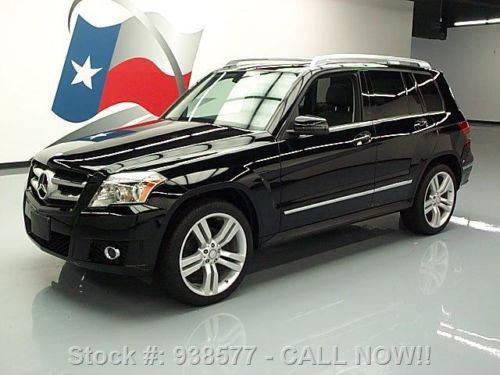 2012 mercedes-benz glk350 4matic awd pano roof nav 17k texas direct auto