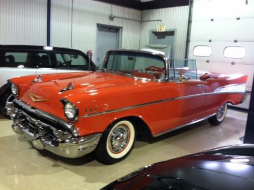 1957 chevrolet bel air convertible only 560 miles