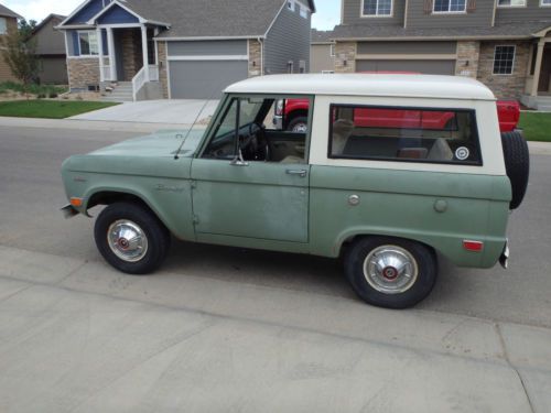 1969 ford bronco clean uncut original 302