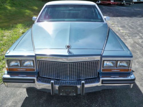 1987 Cadillac Fleetwood Brougham Blue RWD Mint Condition, US $5,900.00, image 4