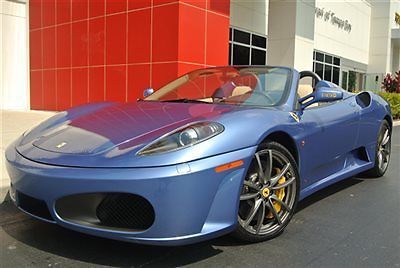 06 f430 spider - 4800 low miles - new tires - fresh service - authorized dealer!