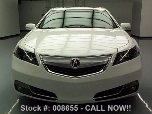 2012 acura tl tech leather sunroof nav rear cam 29k mi texas direct auto