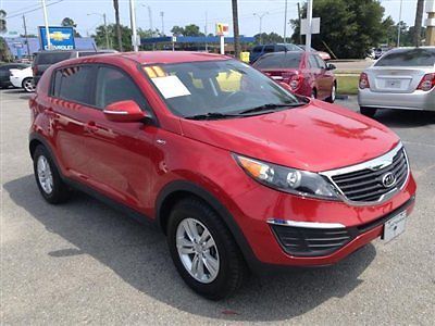 Lx low miles 4 dr suv gasoline 2.0l l4 pfi dohc 16v signal red