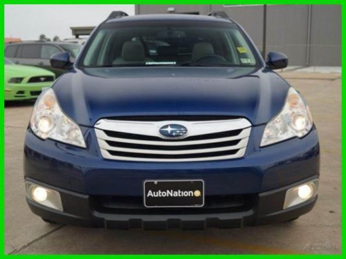 2011 subaru outback 2.5i prem awp/pwr moon all wheel drive 2.5l h4 16v automatic