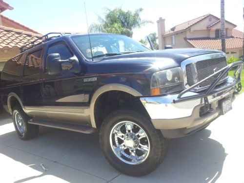 2001 ford excursion limited sport utility 4-door 7.3l