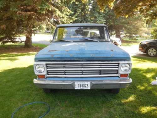 1968 ford f100 pick up truck