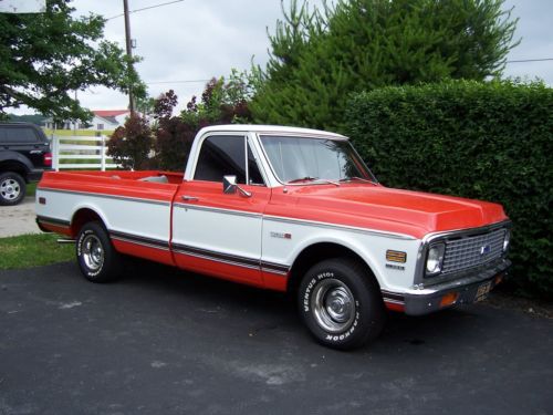 1972 chevrolet c10,cheyenne,long bed