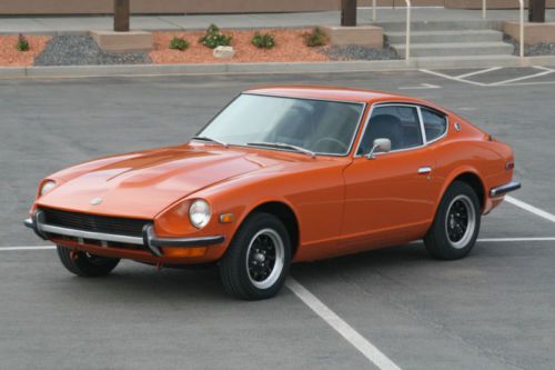 Beautiful factory orange 240z with an l28 motor swap - 5sp manual