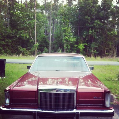 1980 lincoln continental base hardtop 2-door 5.0l