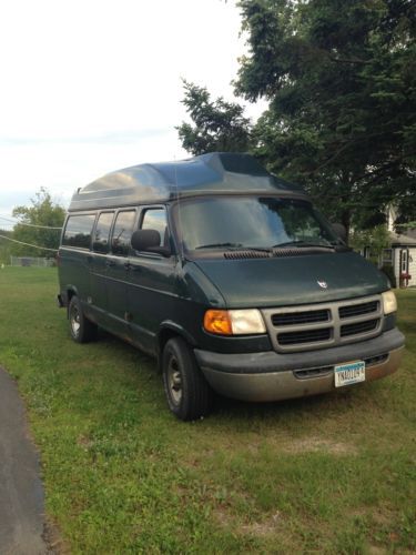 2000 dodge ram 1500 van base standard cargo van 3-door 5.2l rear handicap lift