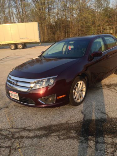 2012 ford fusion sel sedan 4-door 2.5l