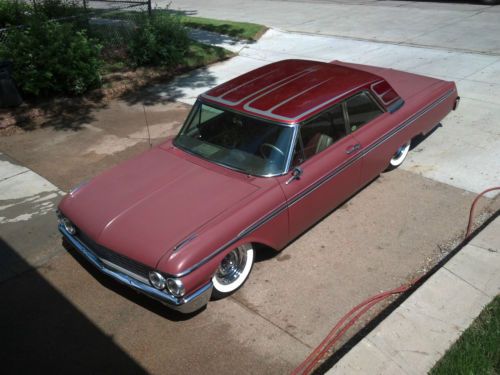 1962 Ford Galaxie 500 2dr 302 T5 Air Ride Bagged Lowered Old School Galaxy, image 3