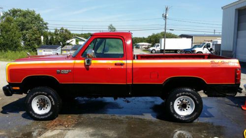 1990 dodge rod hall signature edition 4x4 pickup truck.