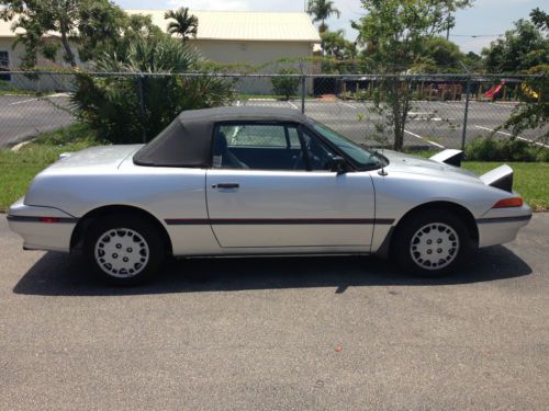 1993 mercury capri base convertible 2-door 1.6l