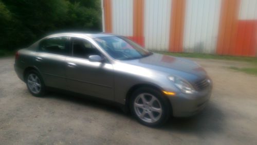 2004 infiniti g35x - with awd and sunroof - luxury sports sedan - graphite