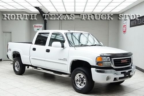 2005 sierra 2500hd diesel 4x4 sle crew cab 1 texas owner