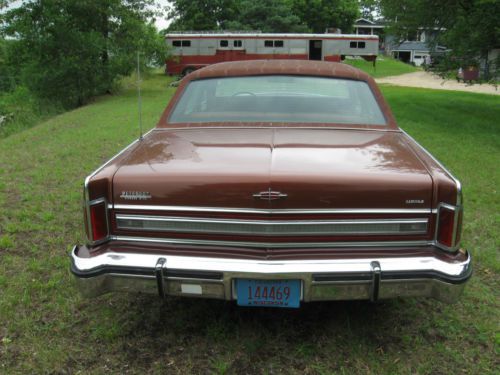 1978 LINCOLN CONTINENTAL TOWN CAR WILLIAMSBURG LIMITED EDITION, image 4