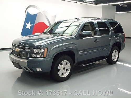 2009 chevy tahoe z71 sunroof nav rear cam 8-pass 48k mi texas direct auto