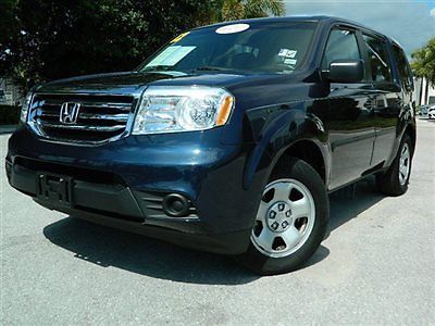 2012 honda pilot lx -- honda certified -- 8 passenger