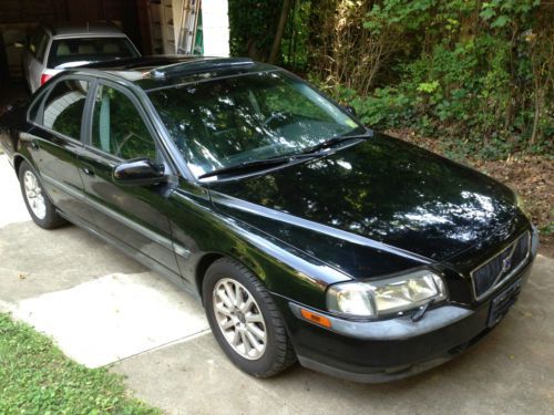 Volvo s80 t6 sedan 4-door 2.8l twin turbo   no reserve !!!!