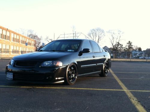 2006 nissan sentra se-r spec v sedan 4-door 2.5l, stanced, nitrous