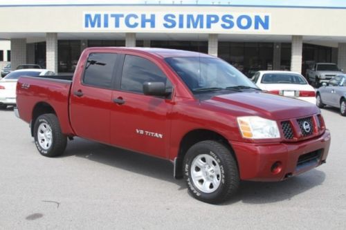 2005 nissan titan se crew cab 5.6  4x4 off road package